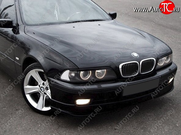 739 р. Реснички на фары Drive (нижние) BMW 5 серия E39 седан рестайлинг (2000-2003) (Неокрашенные)  с доставкой в г. Пермь
