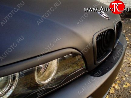 1 249 р. Реснички (нижние) на фары HAMANN BMW 5 серия E39 седан рестайлинг (2000-2003) (Неокрашенные)  с доставкой в г. Пермь