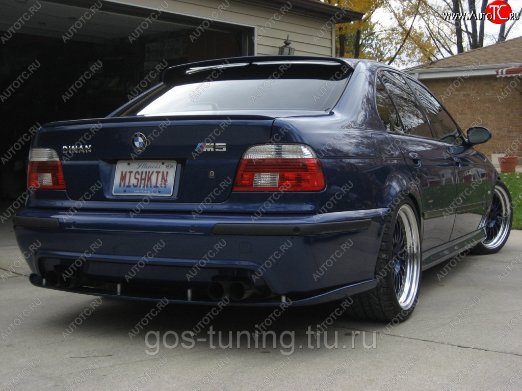 2 499 р. Лип спойлер M5 TECH BMW 5 серия E39 седан рестайлинг (2000-2003) (Неокрашенный)  с доставкой в г. Пермь