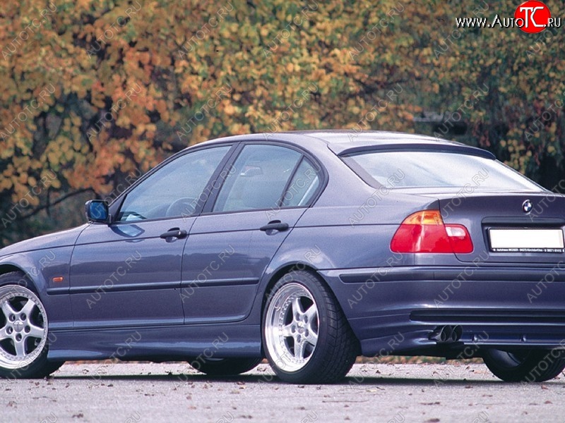 2 499 р. Козырёк на заднее стекло M3 Style BMW 3 серия E46 седан дорестайлинг (1998-2001) (Неокрашенный)  с доставкой в г. Пермь