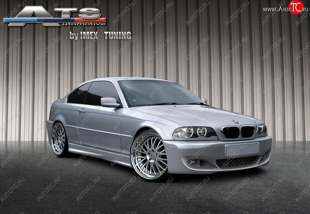 25 899 р. Передний бампер ATS BMW 3 серия E46 седан дорестайлинг (1998-2001)  с доставкой в г. Пермь