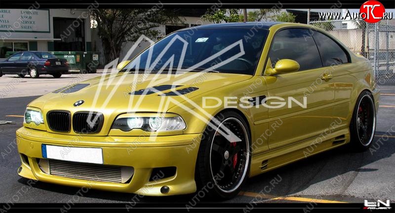 25 899 р. Передний бампер Kersher BMW 3 серия E46 седан дорестайлинг (1998-2001)  с доставкой в г. Пермь