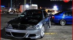 11 799 р. Передний бампер Prior Design BMW 3 серия E46 седан дорестайлинг (1998-2001) (Неокрашенный)  с доставкой в г. Пермь. Увеличить фотографию 2