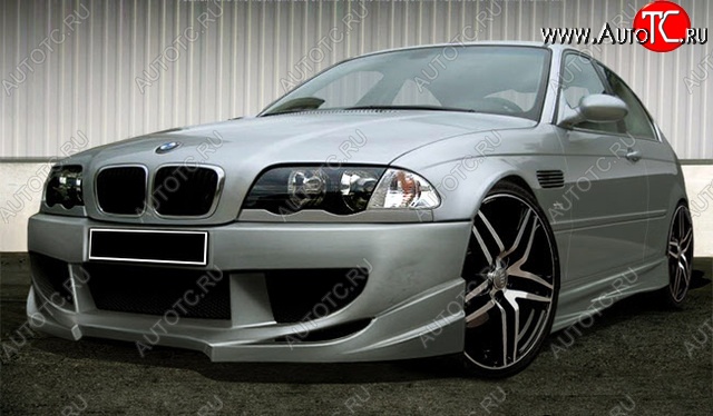 25 899 р. Передний бампер Rieger BMW 3 серия E46 седан дорестайлинг (1998-2001)  с доставкой в г. Пермь