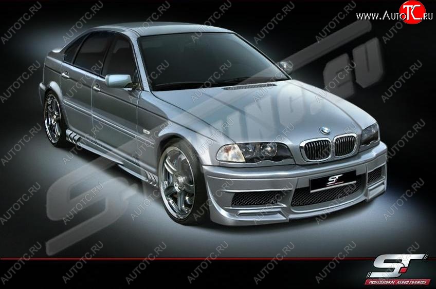 25 899 р. Передний бампер ST BMW 3 серия E46 седан дорестайлинг (1998-2001)  с доставкой в г. Пермь