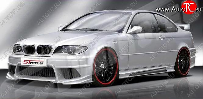 25 899 р. Передний бампер ST2 BMW 3 серия E46 седан дорестайлинг (1998-2001)  с доставкой в г. Пермь