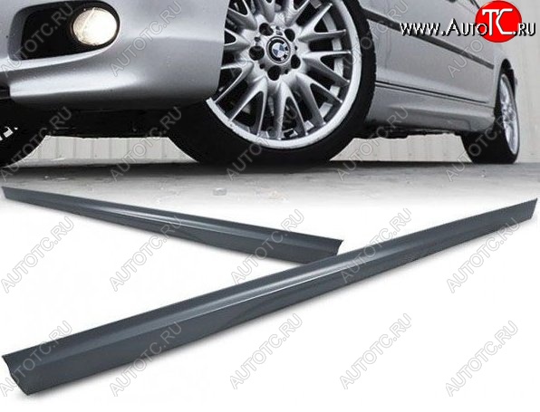 16 649 р. Пороги накладки M-pakiet BMW 3 серия E46 седан дорестайлинг (1998-2001) (Неокрашенные)  с доставкой в г. Пермь