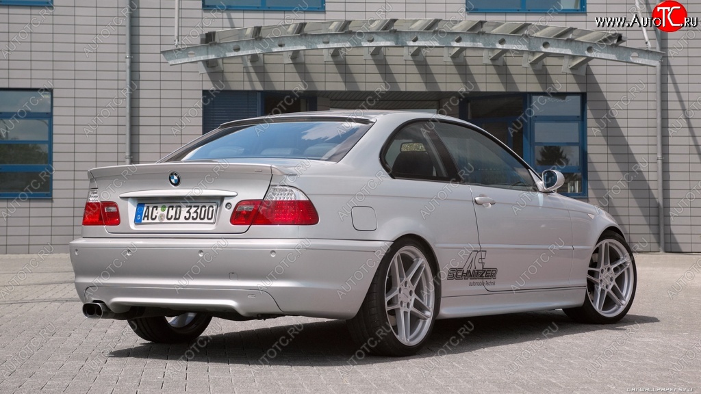 4 849 р. Лип спойлер с накладками на крылья IBHERDESIGN BMW 3 серия E46 седан дорестайлинг (1998-2001) (Неокрашенный)  с доставкой в г. Пермь
