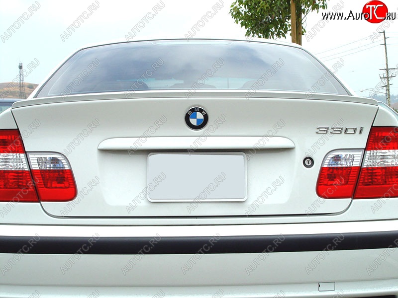 3 449 р. Лип спойлер M3 Style BMW 3 серия E46 седан дорестайлинг (1998-2001) (Неокрашенный)  с доставкой в г. Пермь