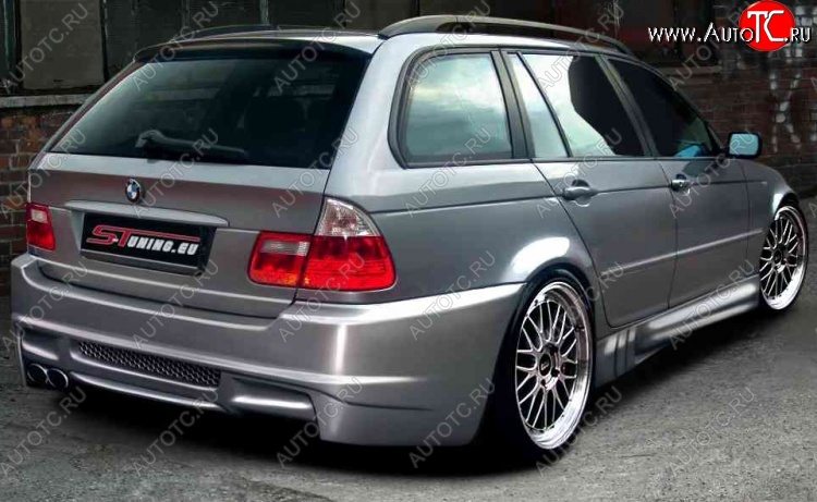 25 899 р. Задний бампер (универсал) ST BMW 3 серия E46 седан дорестайлинг (1998-2001)  с доставкой в г. Пермь