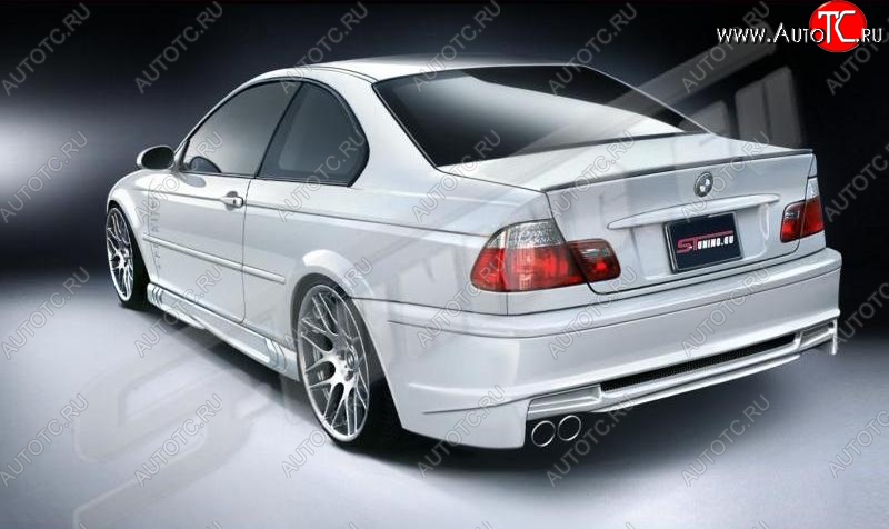 25 899 р. Задний бампер ST2 BMW 3 серия E46 седан дорестайлинг (1998-2001)  с доставкой в г. Пермь