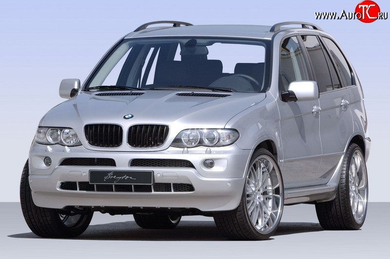 25 349 р. Пластиковый капот (рестайлинг) Stock BMW X5 E53 рестайлинг (2003-2006) (Неокрашенный)  с доставкой в г. Пермь