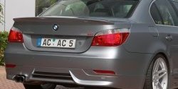 4 999 р. Накладка AC Schnitzer на задний бампер BMW 5 серия E60 седан дорестайлинг (2003-2007)  с доставкой в г. Пермь. Увеличить фотографию 2