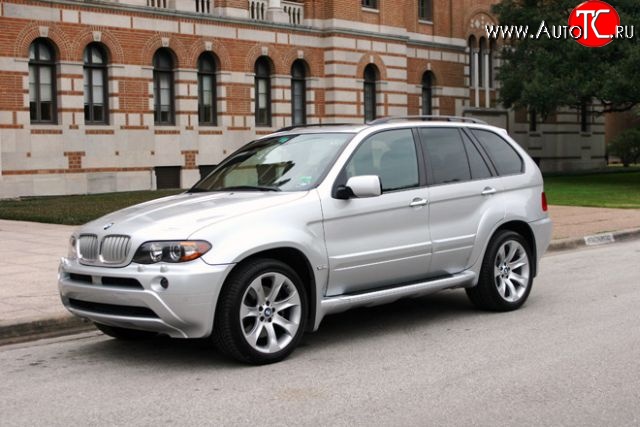 7 099 р. Передний бампер Aero (рестайлинг) BMW X5 E53 рестайлинг (2003-2006)  с доставкой в г. Пермь