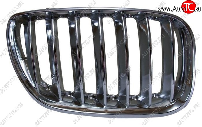 3 479 р. Правая решетка радиатора (хром, рестайлинг) BMW X5 E53 рестайлинг (2003-2006) (Неокрашенная)  с доставкой в г. Пермь