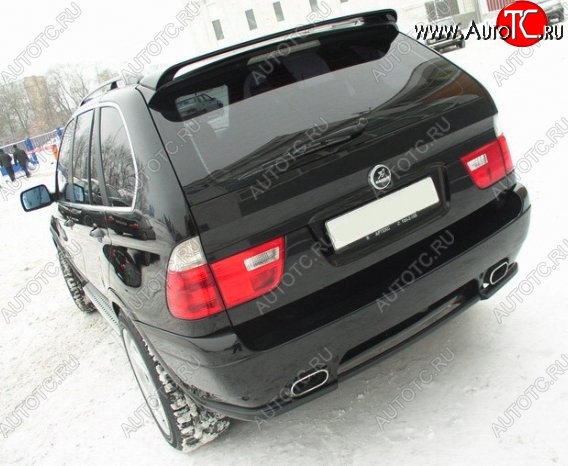6 749 р. Спойлер CT BMW X5 E53 рестайлинг (2003-2006) (Неокрашенный)  с доставкой в г. Пермь