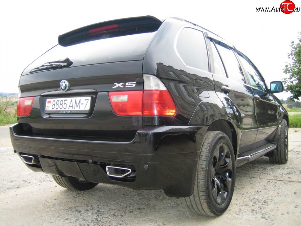 10 339 р. Задний бампер Aero BMW X5 E53 дорестайлинг (1999-2003)  с доставкой в г. Пермь