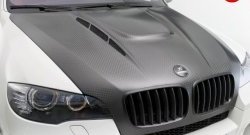 32 249 р. Пластиковый капот Hamman Style BMW X5 E70 дорестайлинг (2006-2010) (Неокрашенный)  с доставкой в г. Пермь. Увеличить фотографию 2