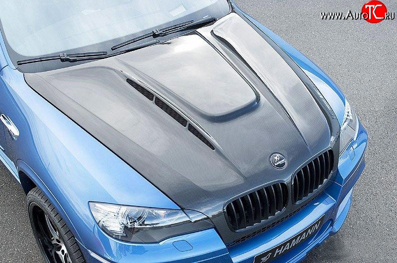 32 249 р. Пластиковый капот Hamman Style BMW X5 E70 дорестайлинг (2006-2010) (Неокрашенный)  с доставкой в г. Пермь