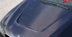 29 149 р. Пластиковый капот Lumma Style BMW X5 E70 дорестайлинг (2006-2010) (Неокрашенный)  с доставкой в г. Пермь. Увеличить фотографию 2