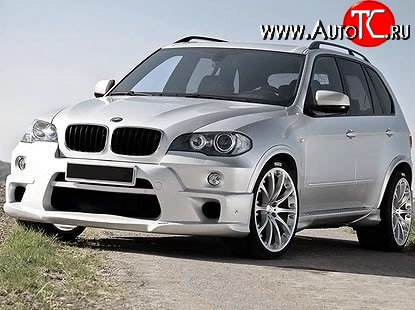 21 499 р. Передний бампер Hartge Style BMW X5 E70 рестайлинг (2010-2013) (Неокрашенный)  с доставкой в г. Пермь