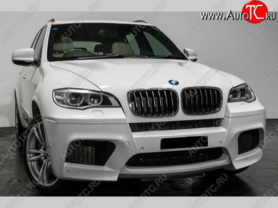 22 499 р. Передний бампер X5M STYLE BMW X5 E70 дорестайлинг (2006-2010) (Неокрашенный)  с доставкой в г. Пермь