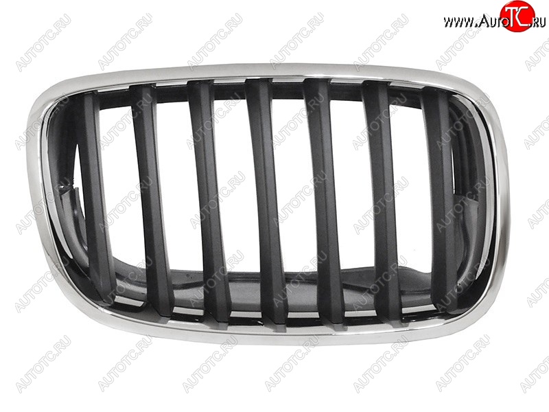 1 559 р. Правая решетка радиатора SAT (черная с хромом) BMW X5 E70 дорестайлинг (2006-2010)  с доставкой в г. Пермь