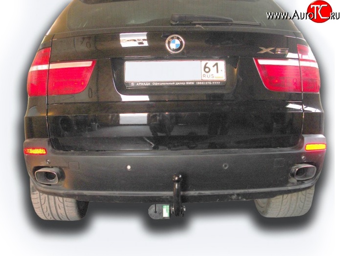 8 899 р. Фаркоп Лидер Плюс  BMW X5  E70 (2006-2013) дорестайлинг, рестайлинг (Без электропакета)  с доставкой в г. Пермь