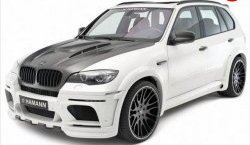 32 249 р. Пластиковый капот Hamman Style BMW X6 E71 дорестайлинг (2008-2012) (Неокрашенный)  с доставкой в г. Пермь. Увеличить фотографию 2