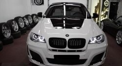 29 149 р. Пластиковый капот Lumma Style BMW X6 E71 дорестайлинг (2008-2012) (Неокрашенный)  с доставкой в г. Пермь. Увеличить фотографию 2