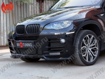 30 999 р. Передний бампер Hamann Style BMW X6 E71 дорестайлинг (2008-2012) (Неокрашенный)  с доставкой в г. Пермь. Увеличить фотографию 3