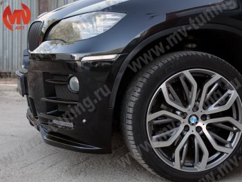 30 999 р. Передний бампер Hamann Style BMW X6 E71 дорестайлинг (2008-2012) (Неокрашенный)  с доставкой в г. Пермь. Увеличить фотографию 4