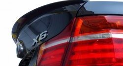 3 399 р. Лип спойлер АВТОКРАТ BMW X6 E71 дорестайлинг (2008-2012) (Неокрашенный)  с доставкой в г. Пермь. Увеличить фотографию 7