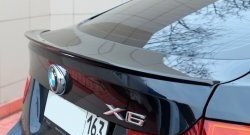 3 399 р. Лип спойлер АВТОКРАТ BMW X6 E71 дорестайлинг (2008-2012) (Неокрашенный)  с доставкой в г. Пермь. Увеличить фотографию 8