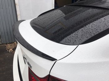 3 399 р. Лип спойлер АВТОКРАТ BMW X6 E71 дорестайлинг (2008-2012) (Неокрашенный)  с доставкой в г. Пермь. Увеличить фотографию 3