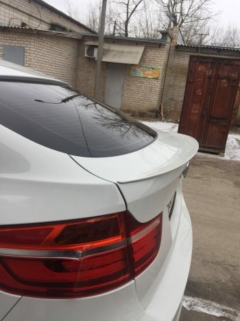 3 399 р. Лип спойлер АВТОКРАТ BMW X6 E71 дорестайлинг (2008-2012) (Неокрашенный)  с доставкой в г. Пермь. Увеличить фотографию 4