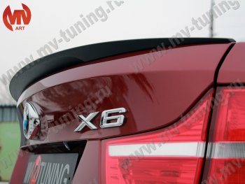4 649 р. Лип спойлер Tuning-Sport BMW X6 E71 дорестайлинг (2008-2012) (Неокрашенный)  с доставкой в г. Пермь. Увеличить фотографию 4