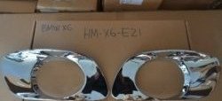8 599 р. Накладки на выводы под выхлопные трубы СТ BMW X6 E71 дорестайлинг (2008-2012)  с доставкой в г. Пермь. Увеличить фотографию 2