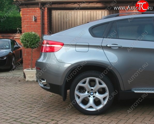 7 449 р. Брызговики CT BMW X6 E71 дорестайлинг (2008-2012)  с доставкой в г. Пермь