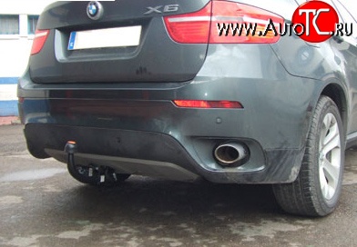 34 999 р. Фаркоп Лидер Плюс BMW X6 E71 дорестайлинг (2008-2012) (Без электропакета)  с доставкой в г. Пермь