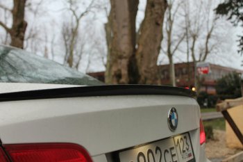 2 799 р. Лип спойлер  3 серия E92 (04-11) АВТОКРАТ BMW 3 серия E90 седан дорестайлинг (2004-2008) (Неокрашенный)  с доставкой в г. Пермь. Увеличить фотографию 3