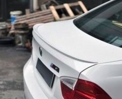 4 649 р. Лип спойлер M3 BMW 3 серия E90 седан дорестайлинг (2004-2008) (Неокрашенный)  с доставкой в г. Пермь. Увеличить фотографию 2
