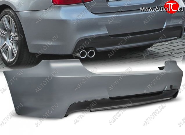 37 949 р. Задний бампер (рестайлинг) M-pakiet BMW 3 серия E90 седан дорестайлинг (2004-2008) (Неокрашенный)  с доставкой в г. Пермь