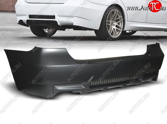 33 449 р. Задний бампер (рестайлинг) M3 Style BMW 3 серия E90 седан дорестайлинг (2004-2008) (Неокрашенный)  с доставкой в г. Пермь