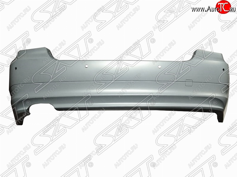 8 199 р. Задний бампер SAT (с отв. под сонары, пр-во Тайвань) BMW 3 серия E90 седан дорестайлинг (2004-2008) (Неокрашенный)  с доставкой в г. Пермь