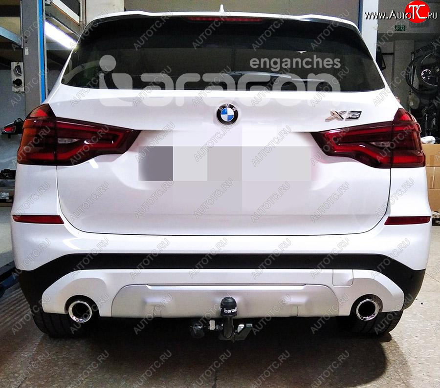 22 699 р. Фаркоп Aragon BMW X3 G01 дорестайлинг (2017-2021) (тип шара S (горизонтальный, легкосъемный))  с доставкой в г. Пермь