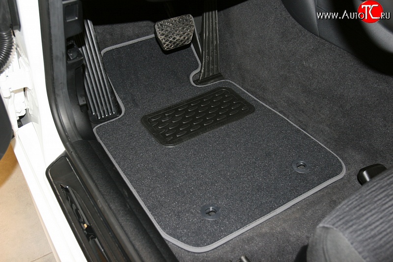 2 294 р. Коврики в салон Element 4 шт. (текстиль) (3 дв.) BMW 1 серия E81 хэтчбэк 3 дв. рестайлинг (2007-2012)  с доставкой в г. Пермь