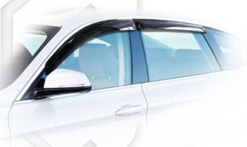 Дефлектора окон CA-Plastiс BMW 3 серия F30 седан рестайлинг (2015-2018)