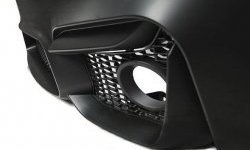 42 399 р. Передний бампер M3-Style BMW 3 серия F30 седан дорестайлинг (2012-2015) (Неокрашенный)  с доставкой в г. Пермь. Увеличить фотографию 4