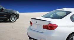 3 399 р. Лип спойлер M АВТОКРАТ BMW 3 серия F30 седан дорестайлинг (2012-2015) (Лезвие, Неокрашенный)  с доставкой в г. Пермь. Увеличить фотографию 7
